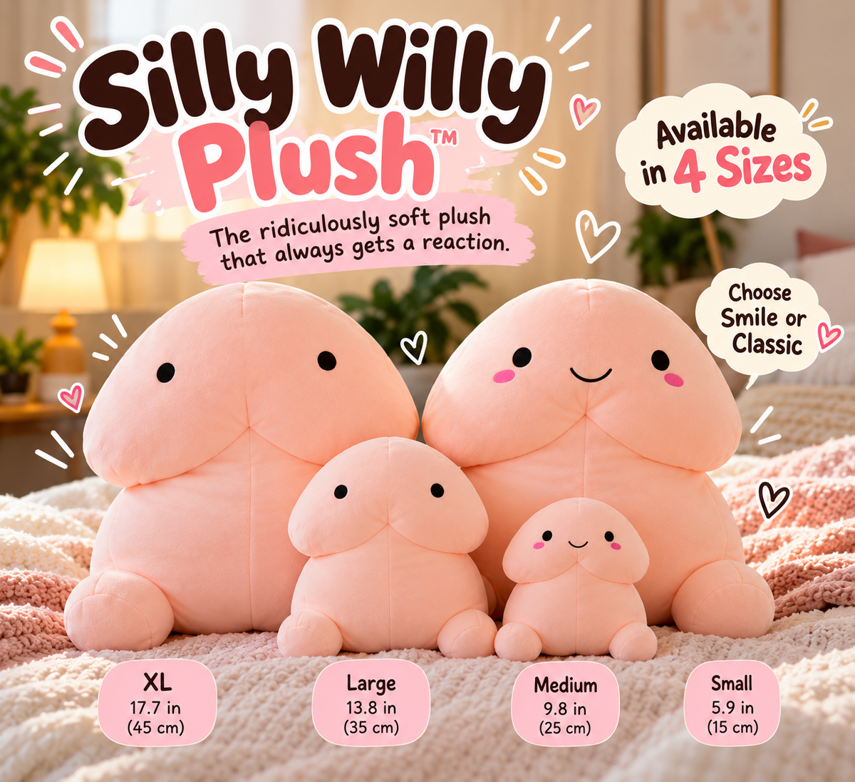 Silly Willy Plush