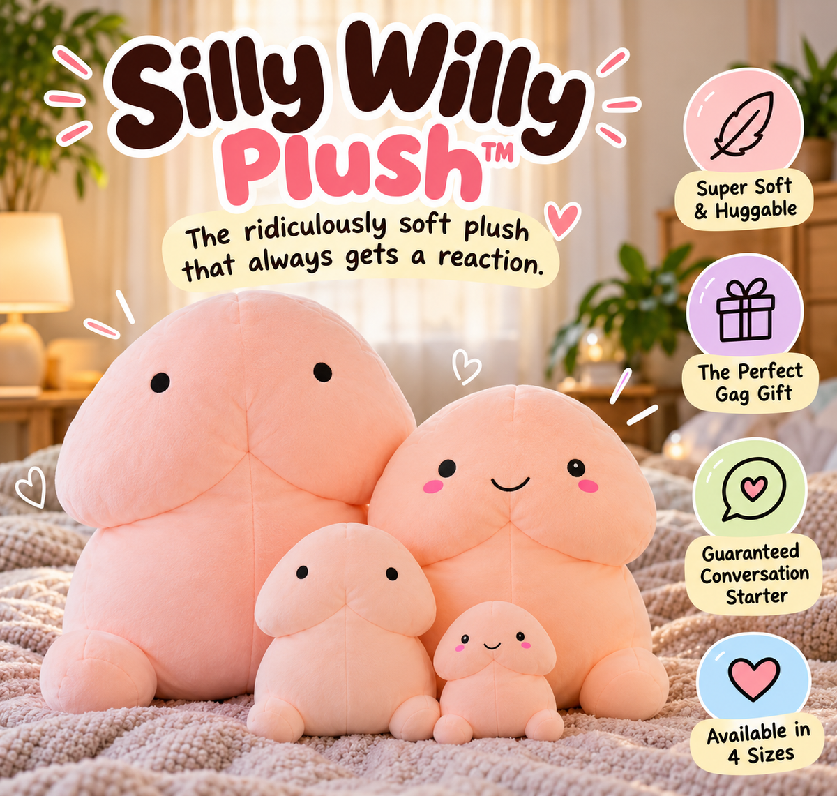 Silly Willy Plush
